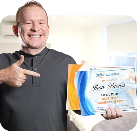 Esteticista hombre certificado
